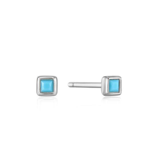 Into The Blue - Stud Earrings - 3,1 x 3,1mm